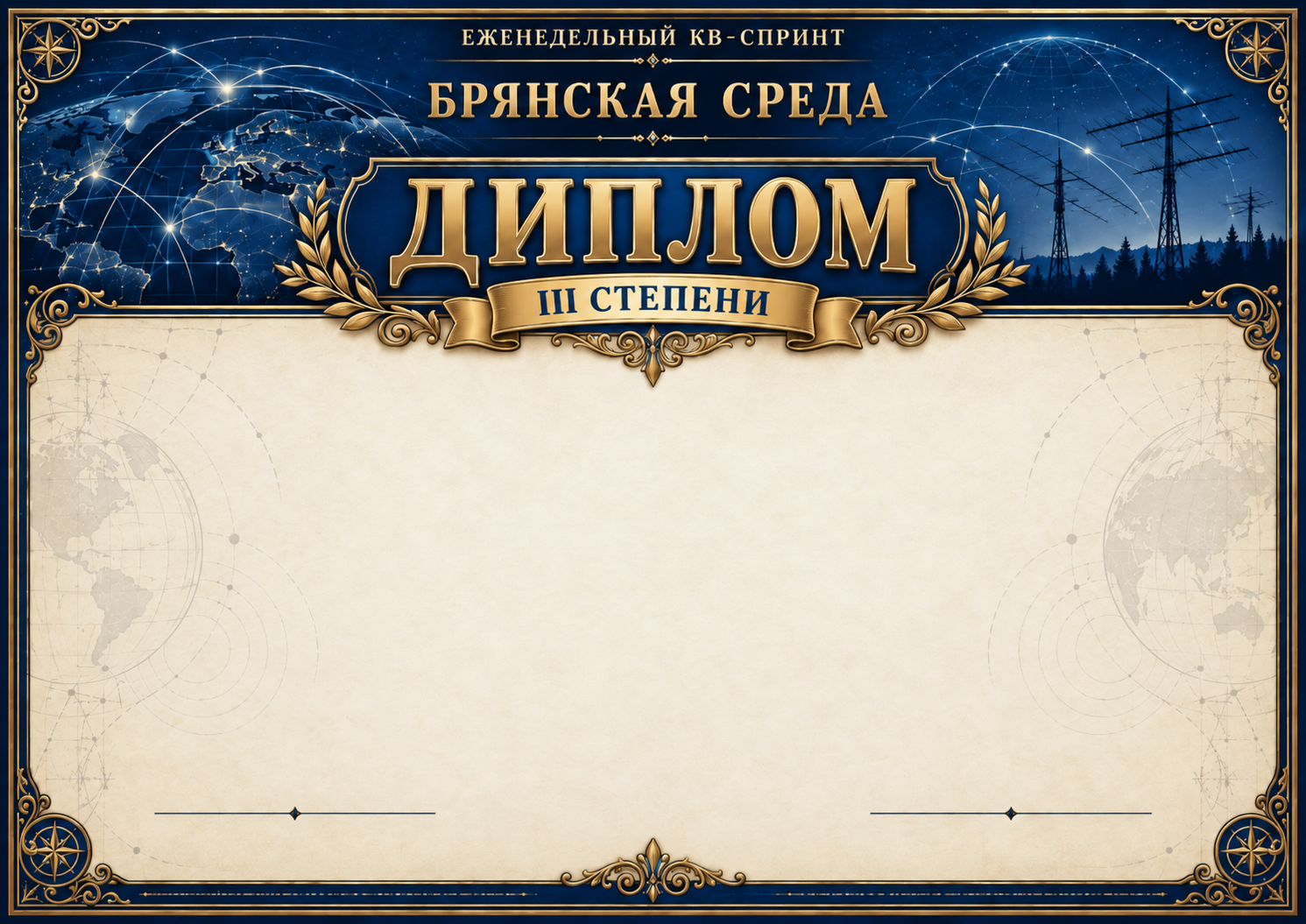 Диплом 3 степени